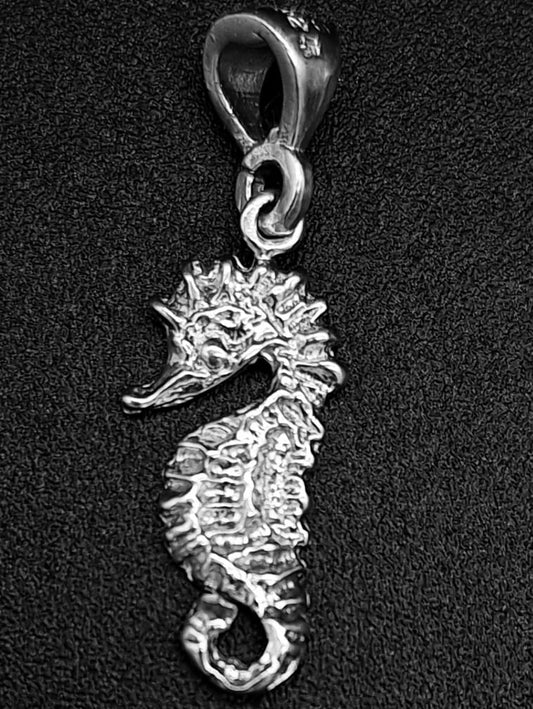 DIJE PLATA LEY 925, CABALLITO DEL MAR