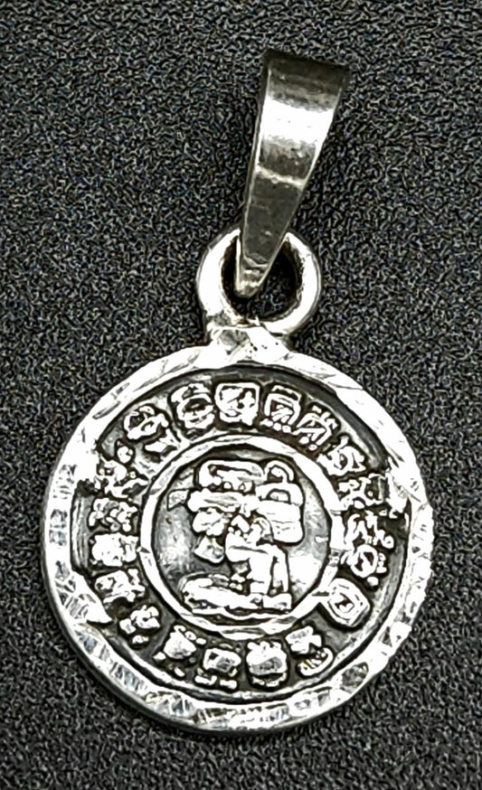 DIJE PLATA LEY 925, CALENDARIO MAYA
