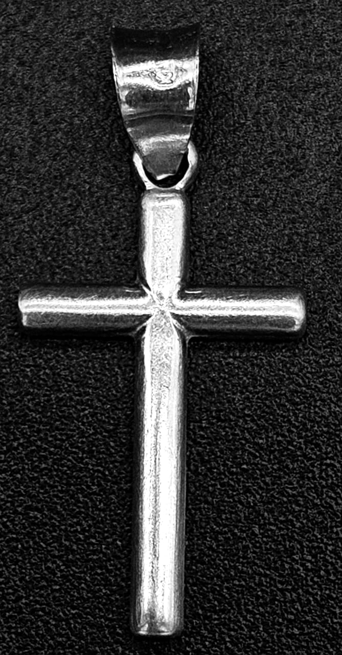 DIJE PLATA LEY 925, CRUZ