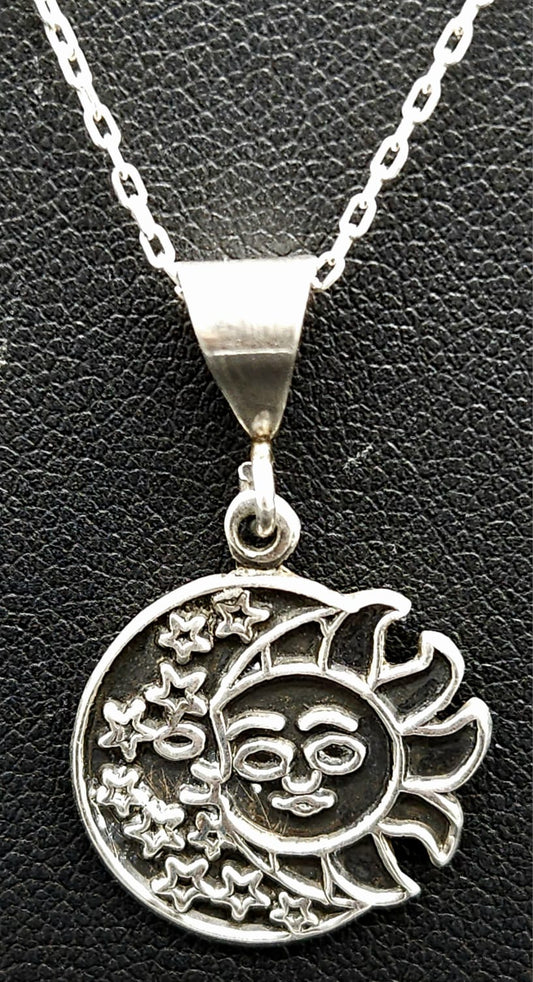 DIJE PLATA LEY 925, ECLIPSE