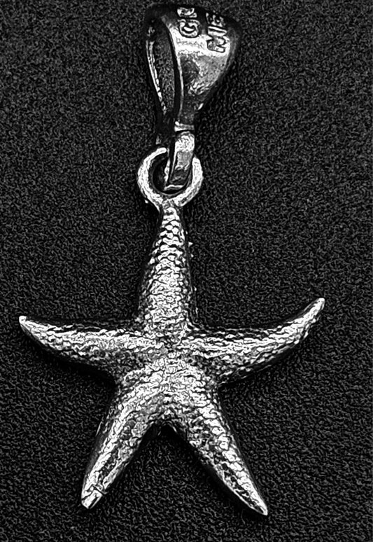 DIJE PLATA LEY 925, ESTRELLA DE MAR