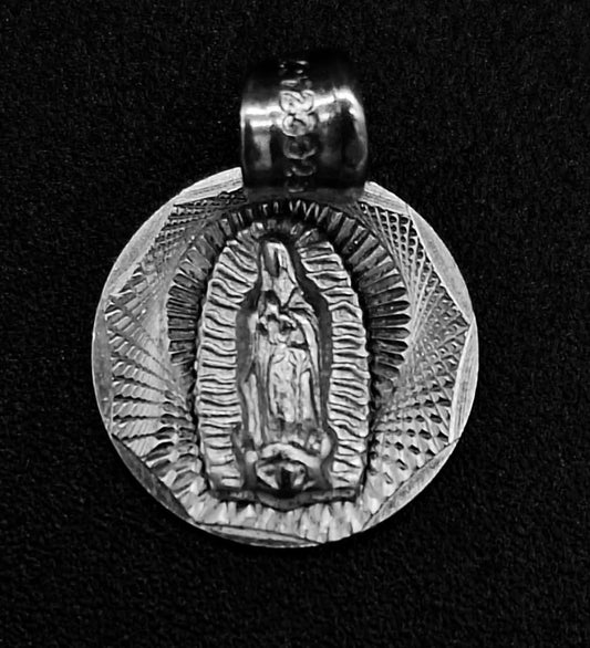 DIJE PLATA LEY 925 , VIRGEN DE GUADALUPE
