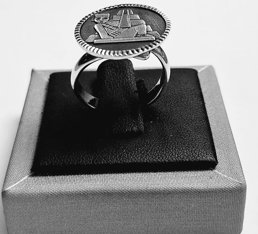 ANILLO CHAC MOOL EN PLATA LEY 950