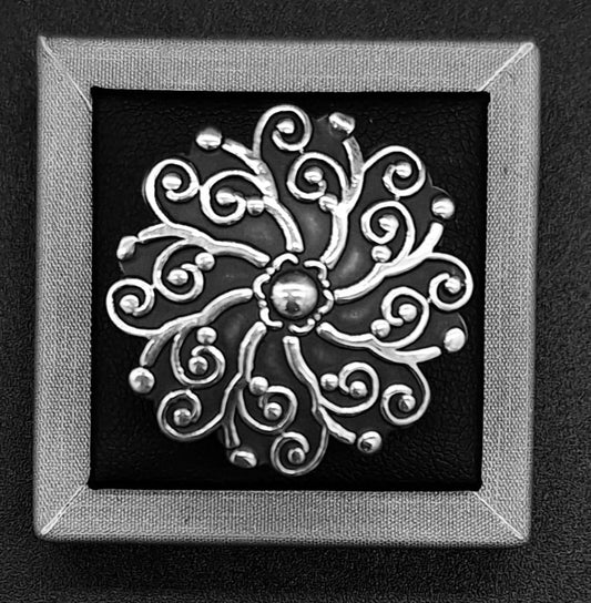 ANILLO PLATA LEY 925, VINTAGE