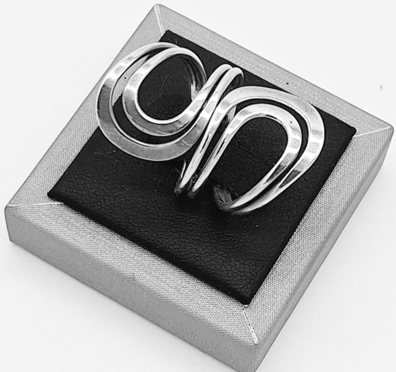 ANILLO PLATA LEY 925.