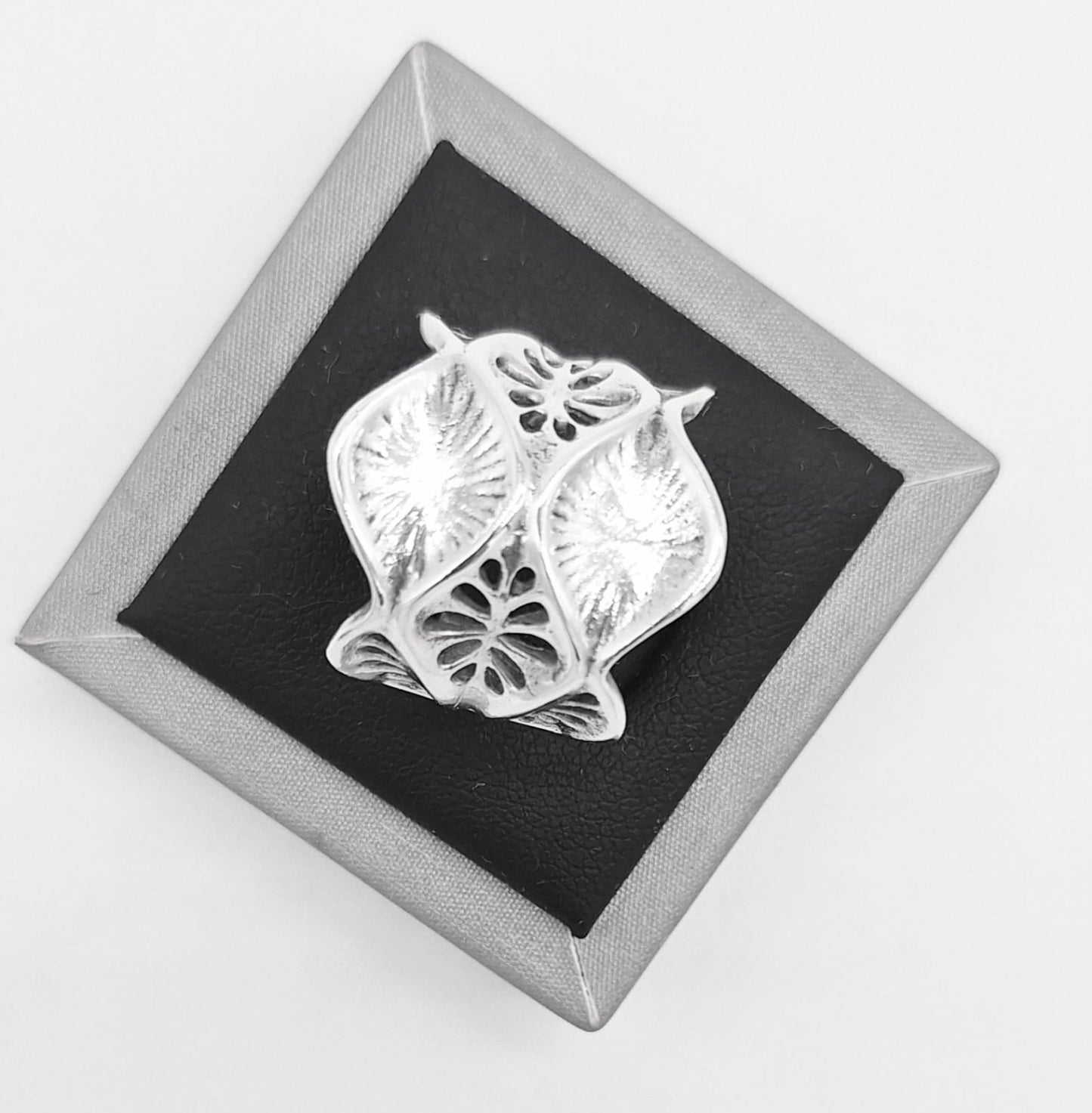 ANILLO PLATA LEY 925.