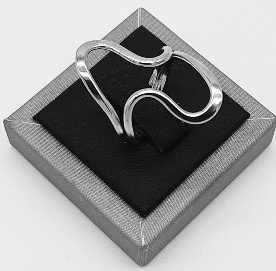 ANILLO PLATA LEY 925 .