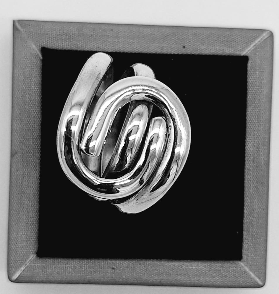 ANILLO PLATA LEY 925