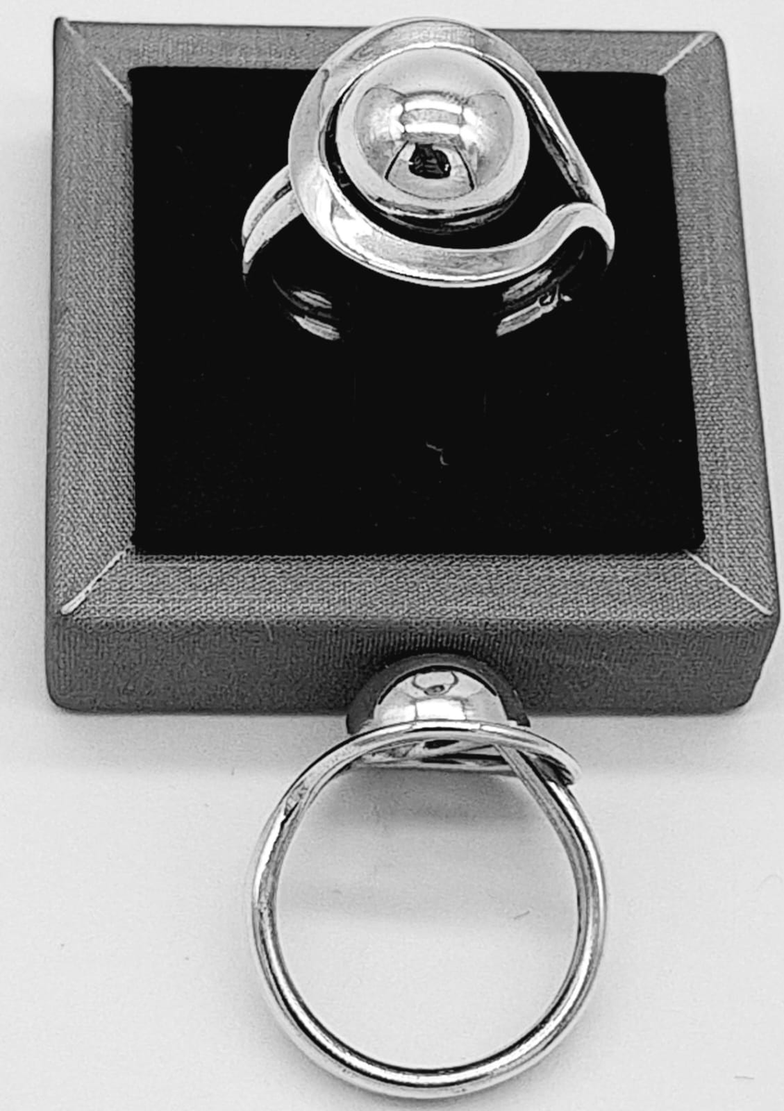 ANILLO PLATA LEY 925