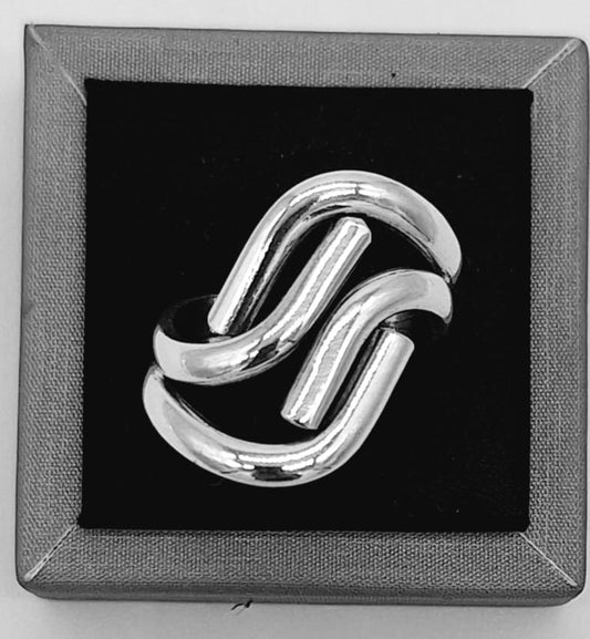 ANILLO PLATA LEY 925