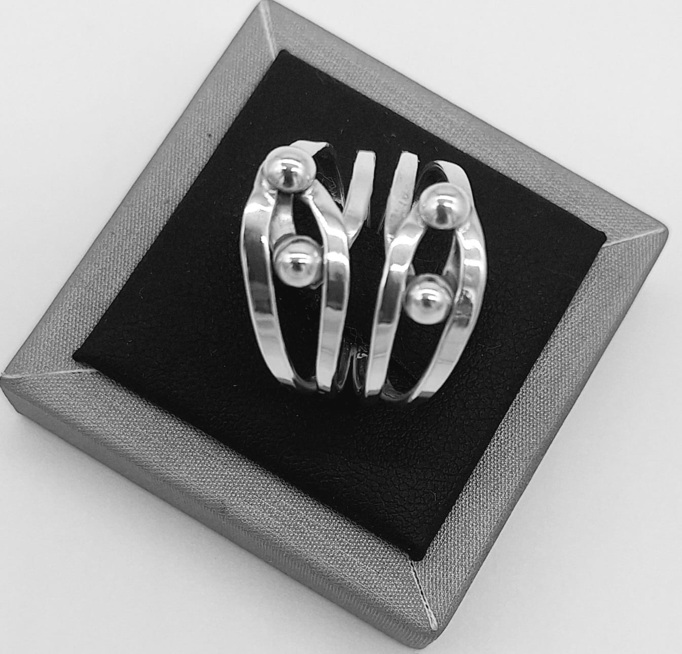 ANILLO PLATA LEY 925