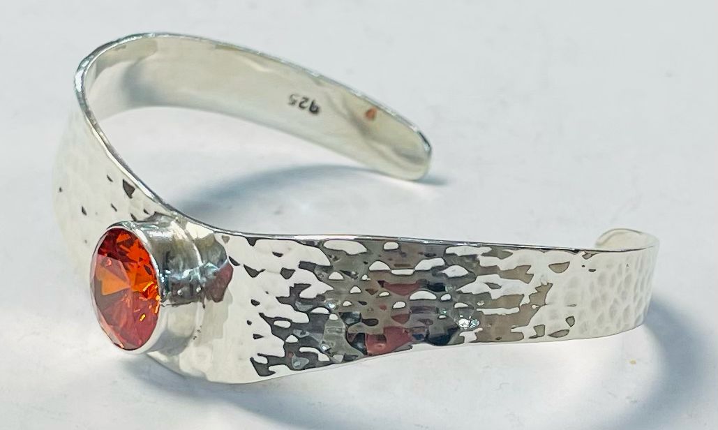 BRAZALETE CON CIRCONIA EN PLATA LEY 925