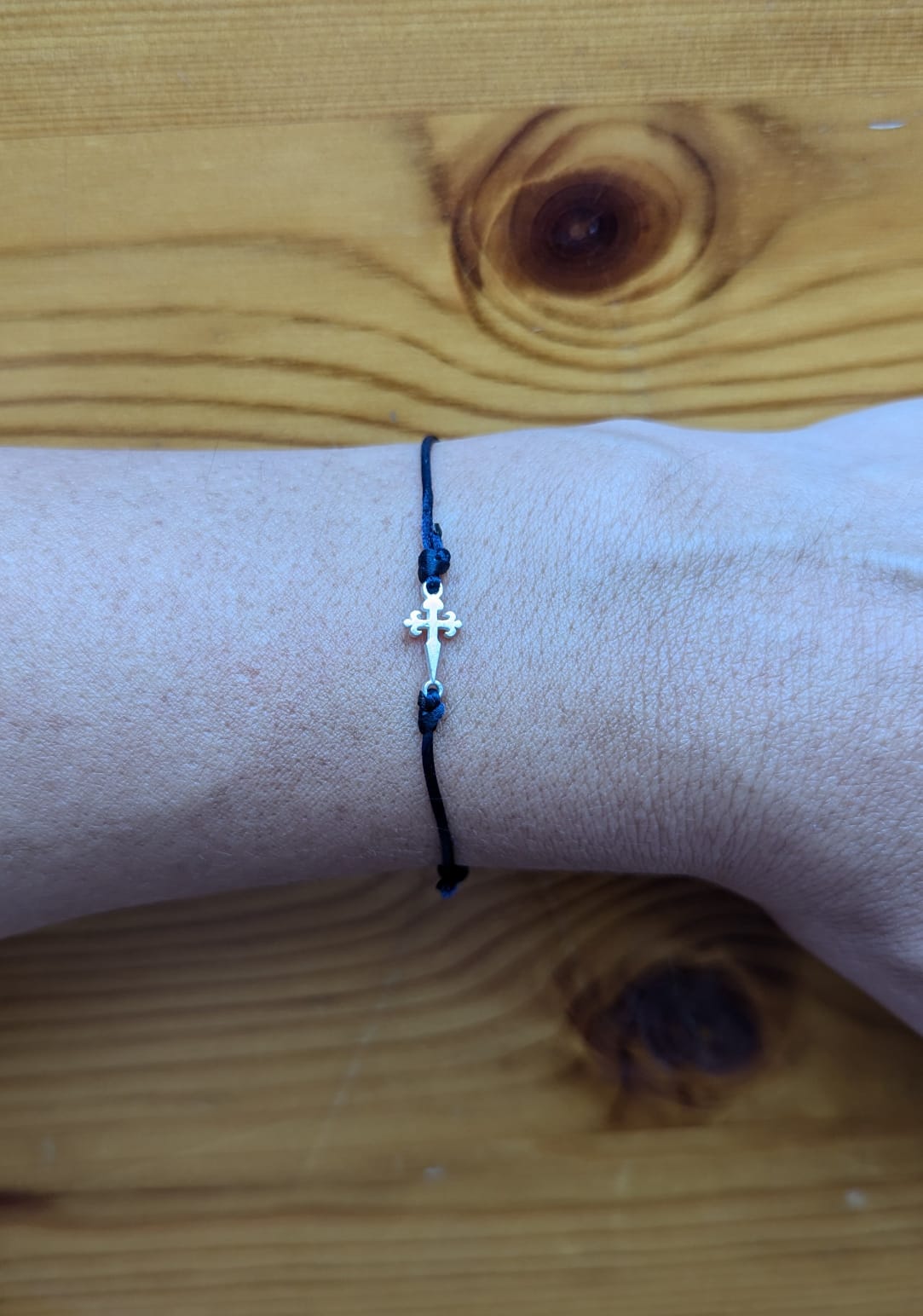 Bracelet with Cross of Santiago in 925 Silver