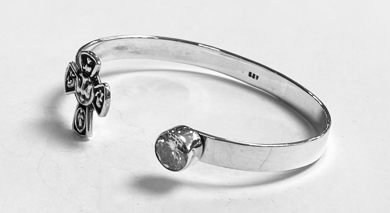BRAZALETE EN PLATA LEY 925