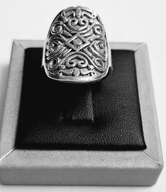 ANILLO EN PLATA LEY  925