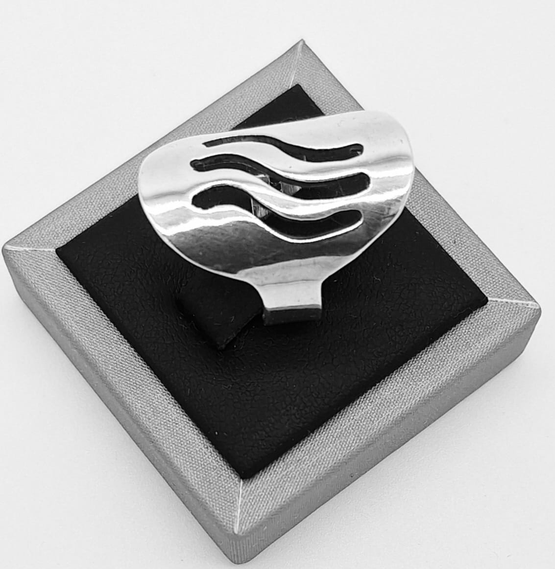 ANILLO PLATA LISA 925.