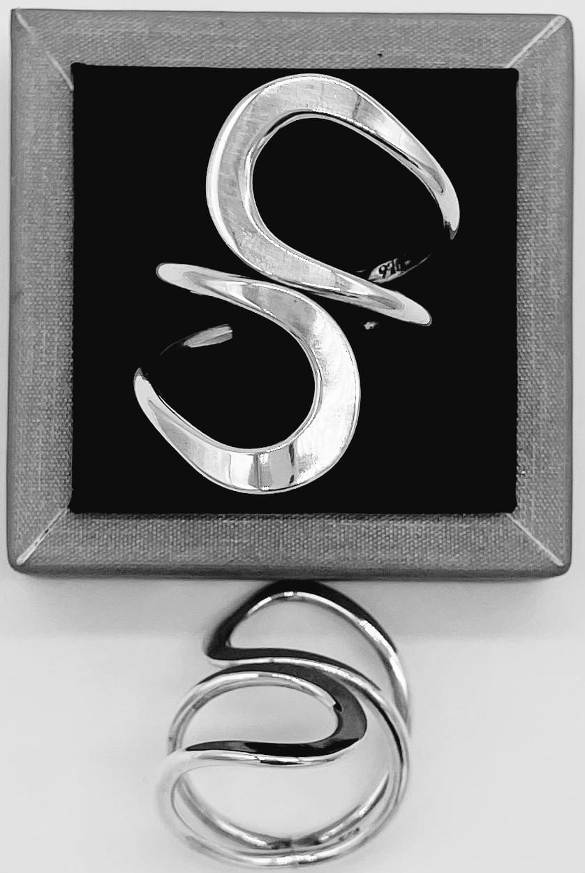 ANILLO PLATA LEY 925