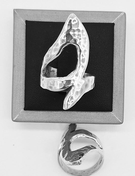 ANILLO PLATA LEY 925
