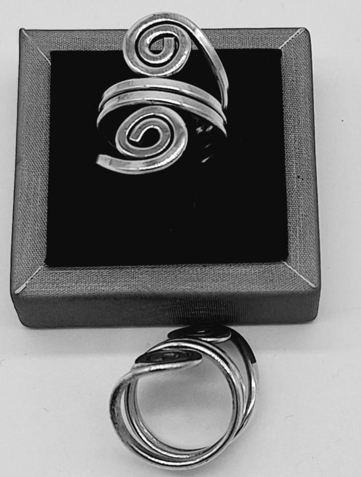 ANILLO PLATA LEY 925