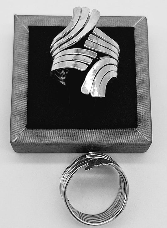 ANILLO PLATA LEY 925