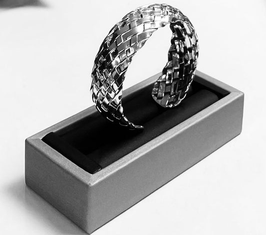 BRAZALETE TAPETILLO EN PLATA LEY 925