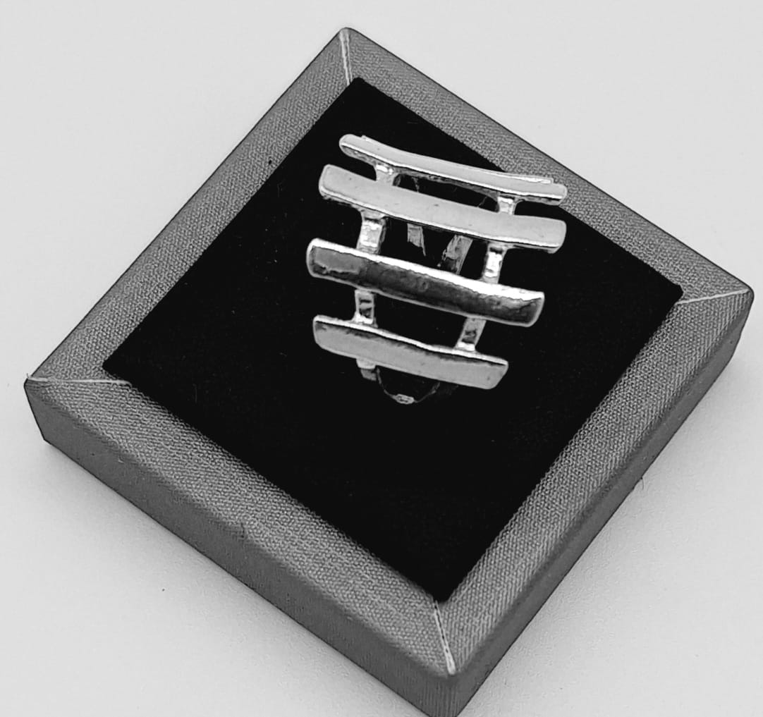ANILLO PLATA LEY 925