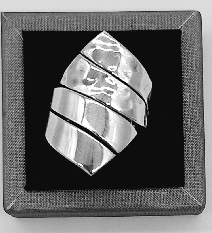 ANILLO PLATA LEY 925