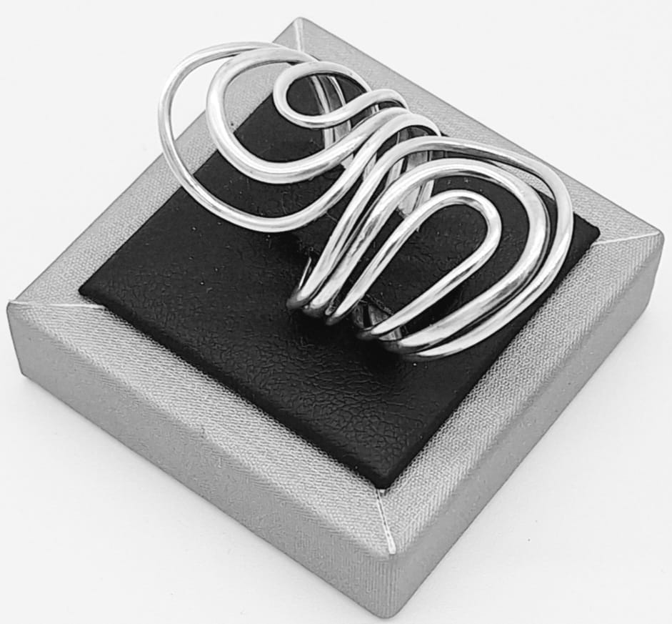 ANILLO PLATA LEY 925.